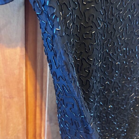 Stunning Vintage Lawrence Kazar NY Cocktail Dress - Size PP (Petite) - Picture 6 of 10